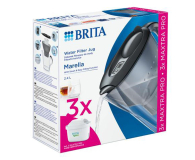 BRITA Dzbanek z filtrem BRITA MarellaPlus grafit + 3 wkłady Pure Peformance - 1239748 - zdjęcie 5